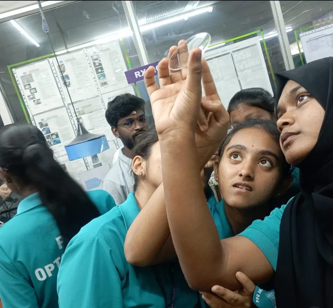 From Theory to Reality: A Day of Discovery at Essilor, Coimbatore! 